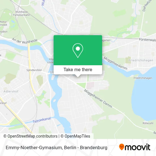 Emmy-Noether-Gymasium map