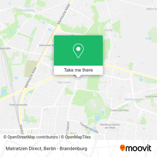 Matratzen Direct map