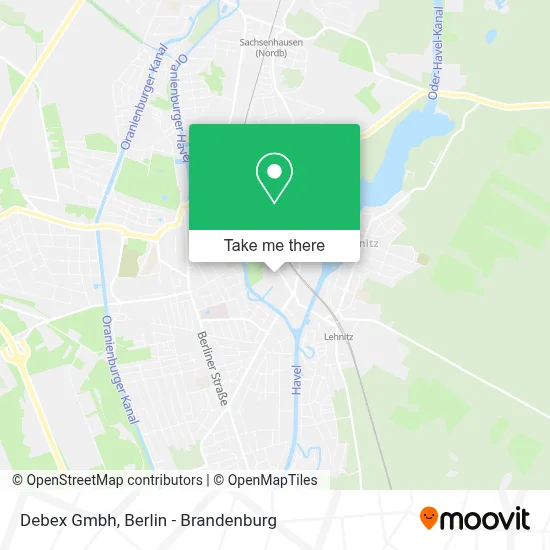 Debex Gmbh map