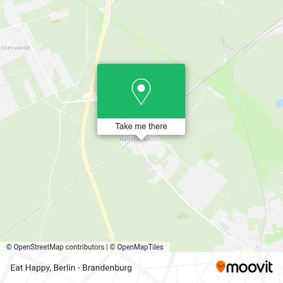 Eat Happy map