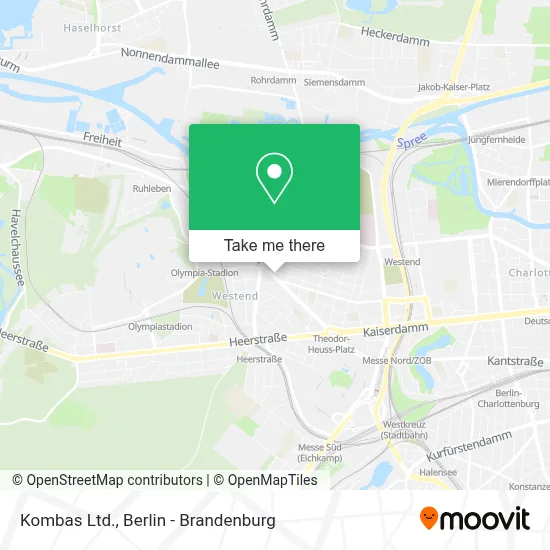 Kombas Ltd. map