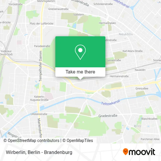 Wirberlin map