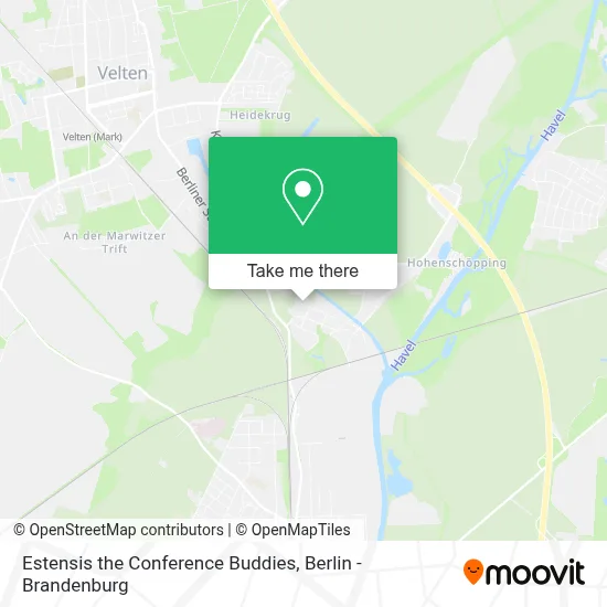 Estensis the Conference Buddies map
