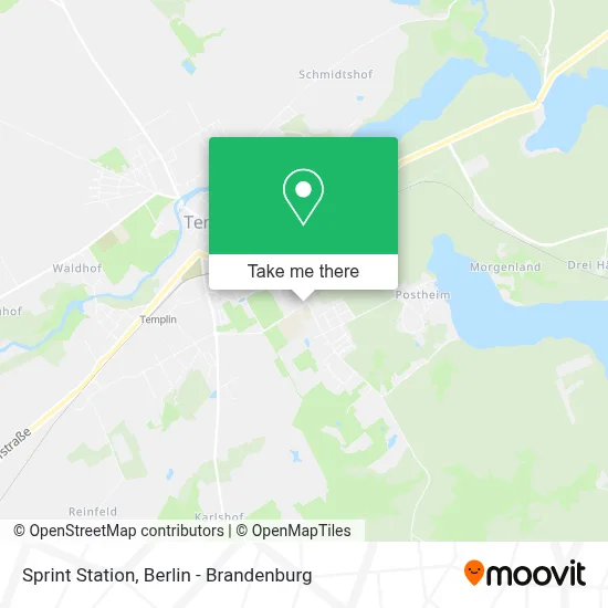 Sprint Station map