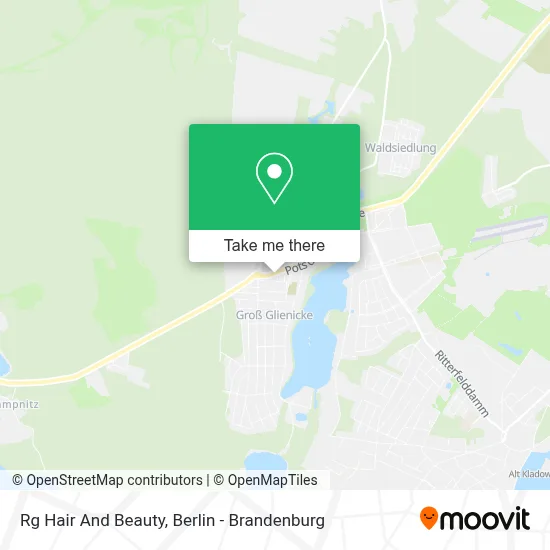 Rg Hair And Beauty map