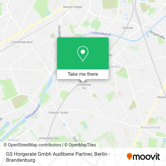 GS Horgerate Gmbh Audibene Partner map