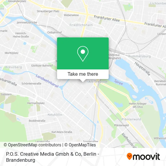P.O.S. Creative Media Gmbh & Co map