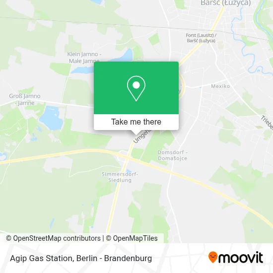 Agip Tankstelle map
