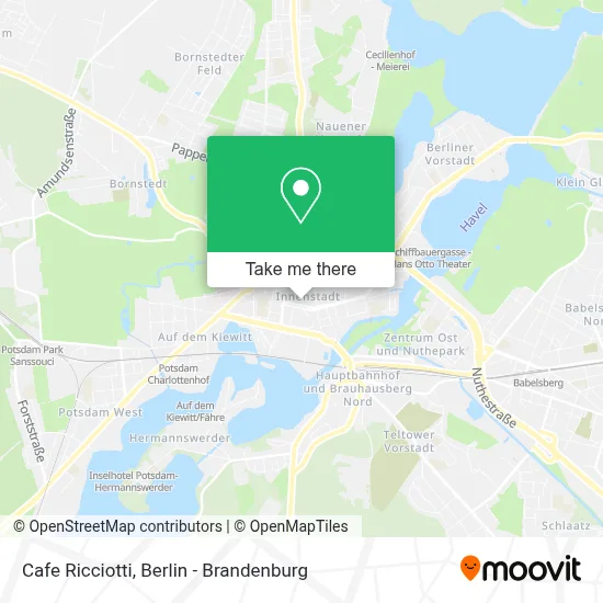 Cafe Ricciotti map