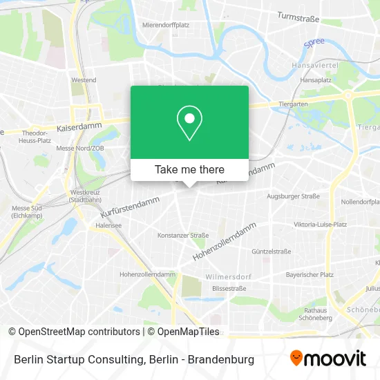 Berlin Startup Consulting map