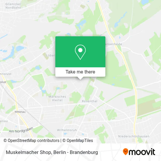 Muskelmacher Shop map