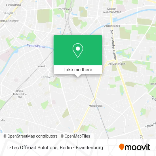 Ti-Tec Offroad Solutions map