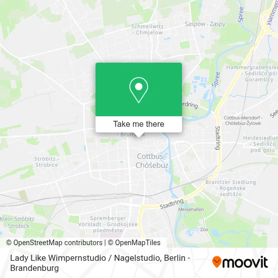 Lady Like Wimpernstudio / Nagelstudio map
