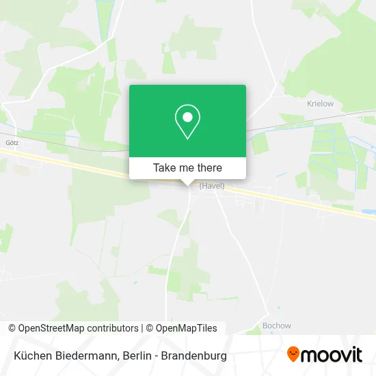 Küchen Biedermann map