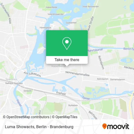 Luma Showacts map
