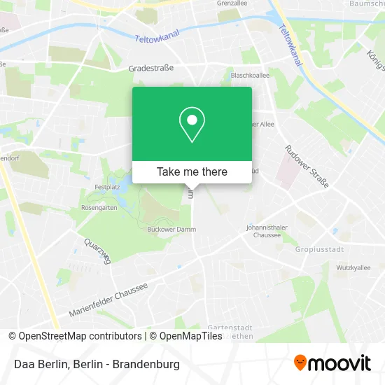 Daa Berlin map