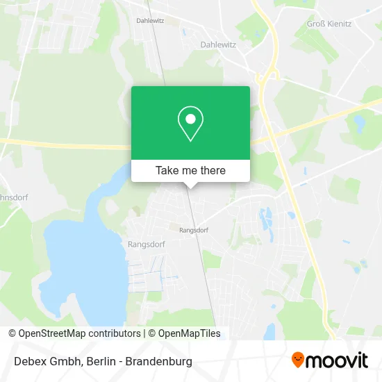 Debex Gmbh map