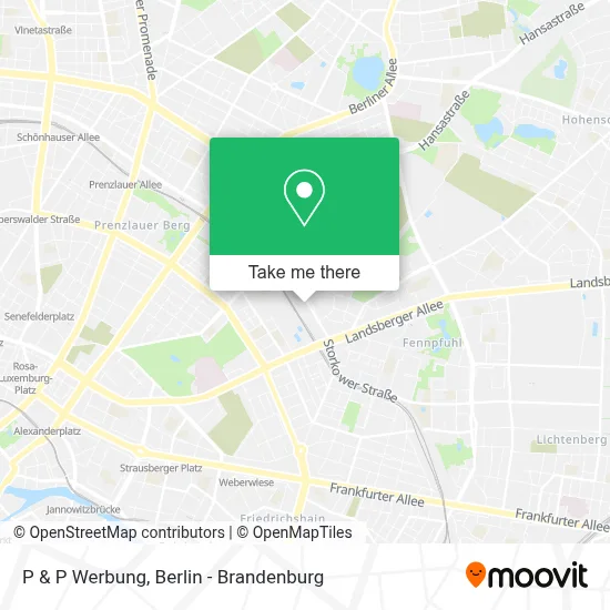 P & P Werbung map