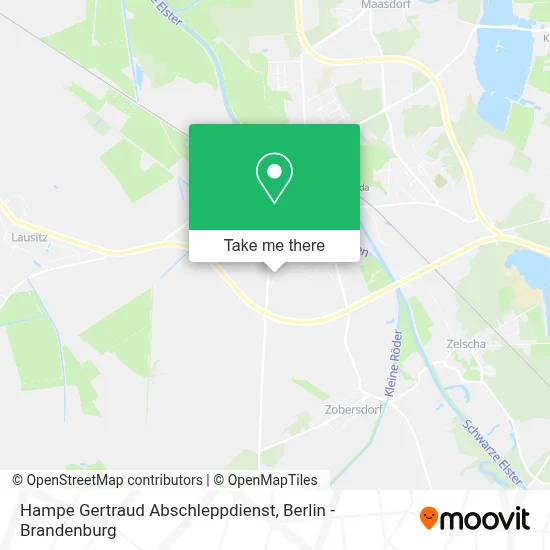 Hampe Gertraud Abschleppdienst map