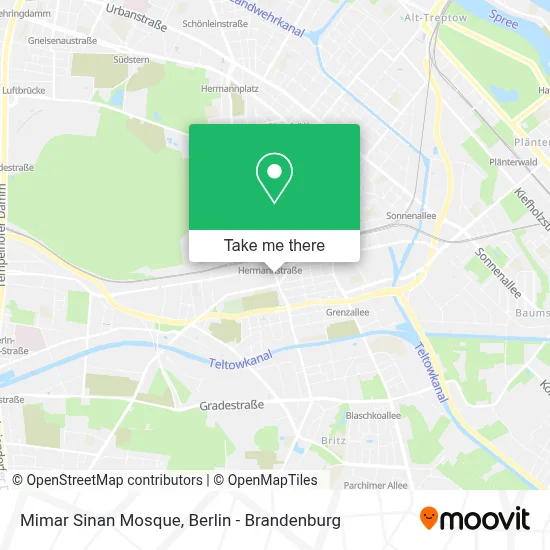 Mimar Sinan Mosque map