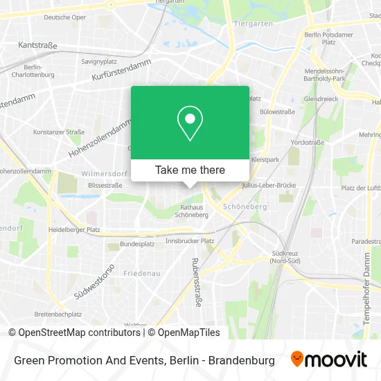 Green Promotion And Events map