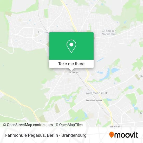 Fahrschule Pegasus map