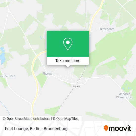 Feet Lounge map