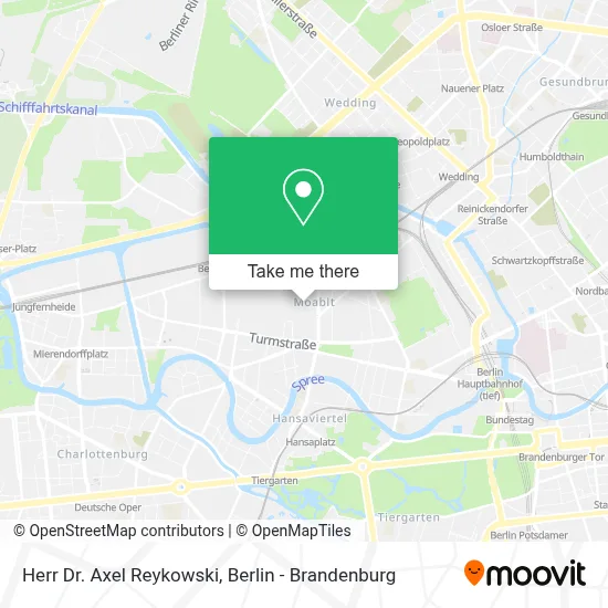 Herr Dr. Axel Reykowski map
