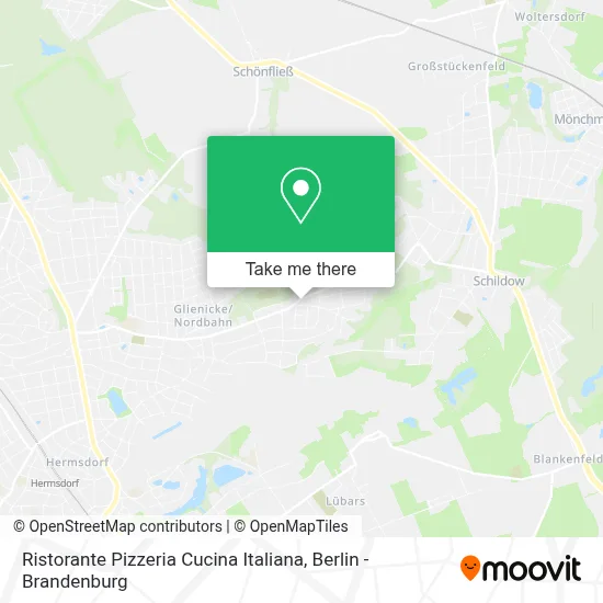 Ristorante Pizzeria Cucina Italiana map