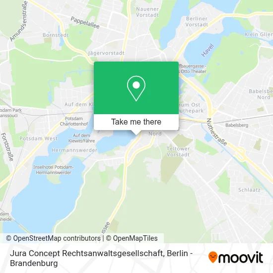 Jura Concept Rechtsanwaltsgesellschaft map