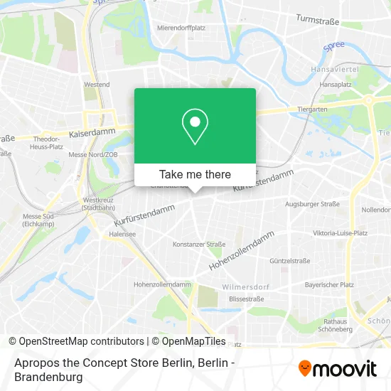 Apropos the Concept Store Berlin map