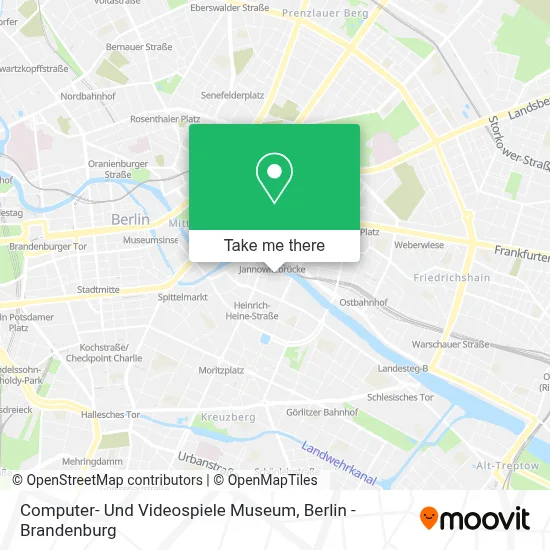 Computer- Und Videospiele Museum map