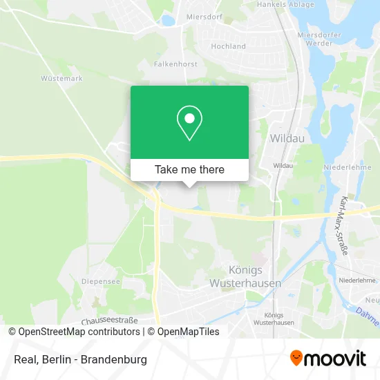 Real map