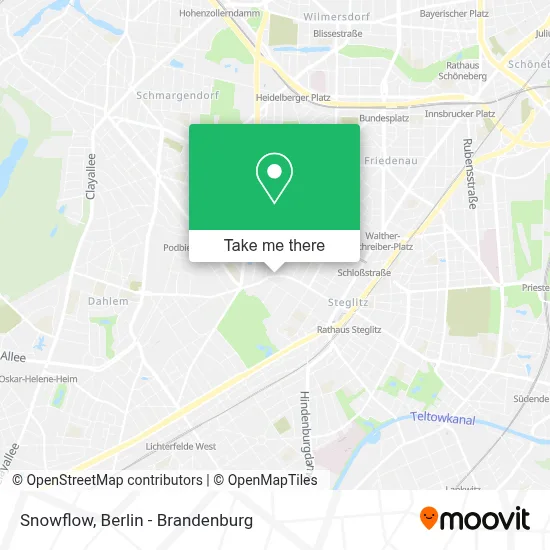 Snowflow map