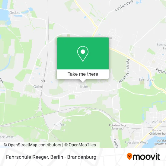 Fahrschule Reeger map