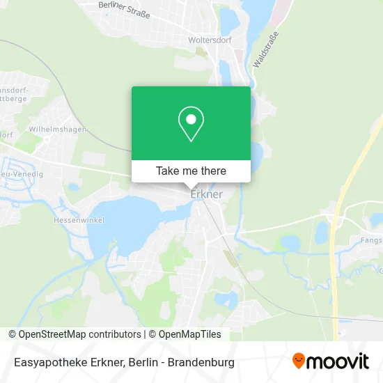 Easyapotheke Erkner map