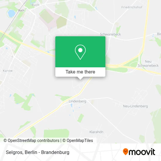 Selgros map