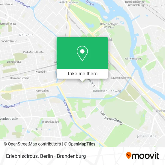 Erlebniscircus map