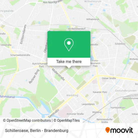 Schilleroase map