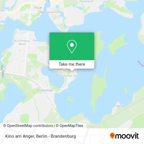 Kino am Anger map