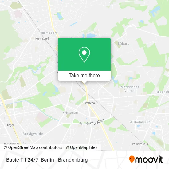 Basic-Fit 24/7 map