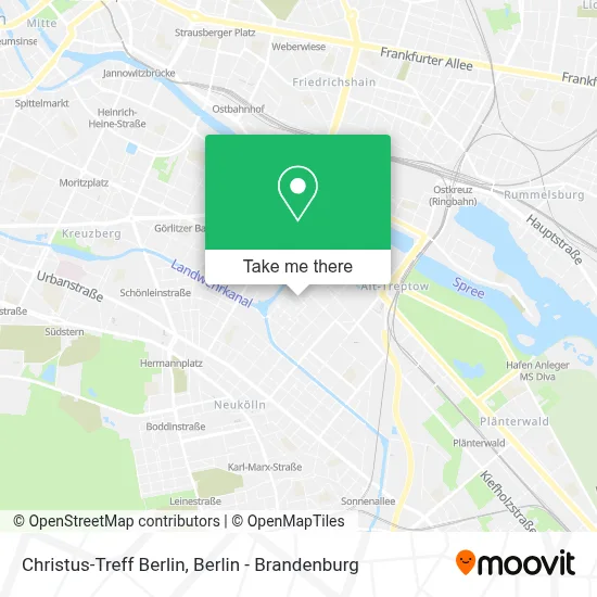 Christus-Treff Berlin map