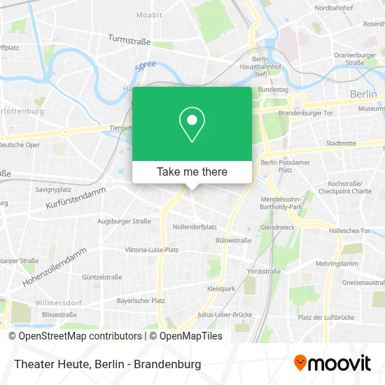 Theater Heute map