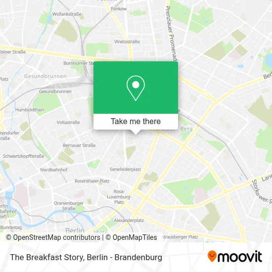 The Breakfast Story map