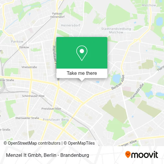 Menzel It Gmbh map