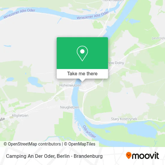 Camping An Der Oder map