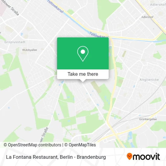 Ristorante La Fontana map