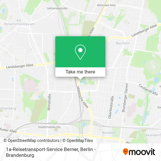 1a-Reisetransport-Service Berner map