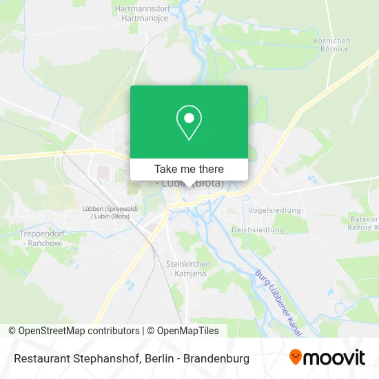 Restaurant Stephanshof map