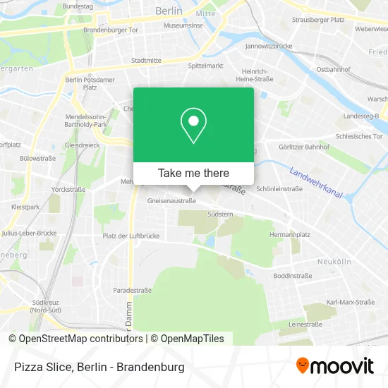 Pizza Slice map